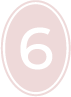 numero 6 con fondo rosa